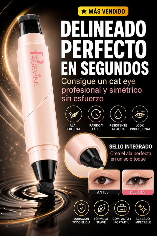 👉 Delineado perfecto en 1 presión — sin esfuerzo, sin errores y en segundos