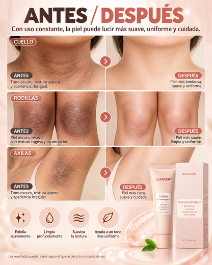 Gel Exfoliante para Zonas Oscuras
