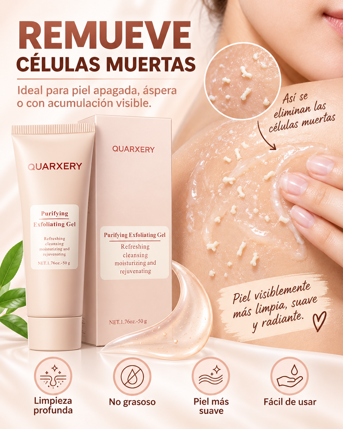 Gel Exfoliante para Zonas Oscuras