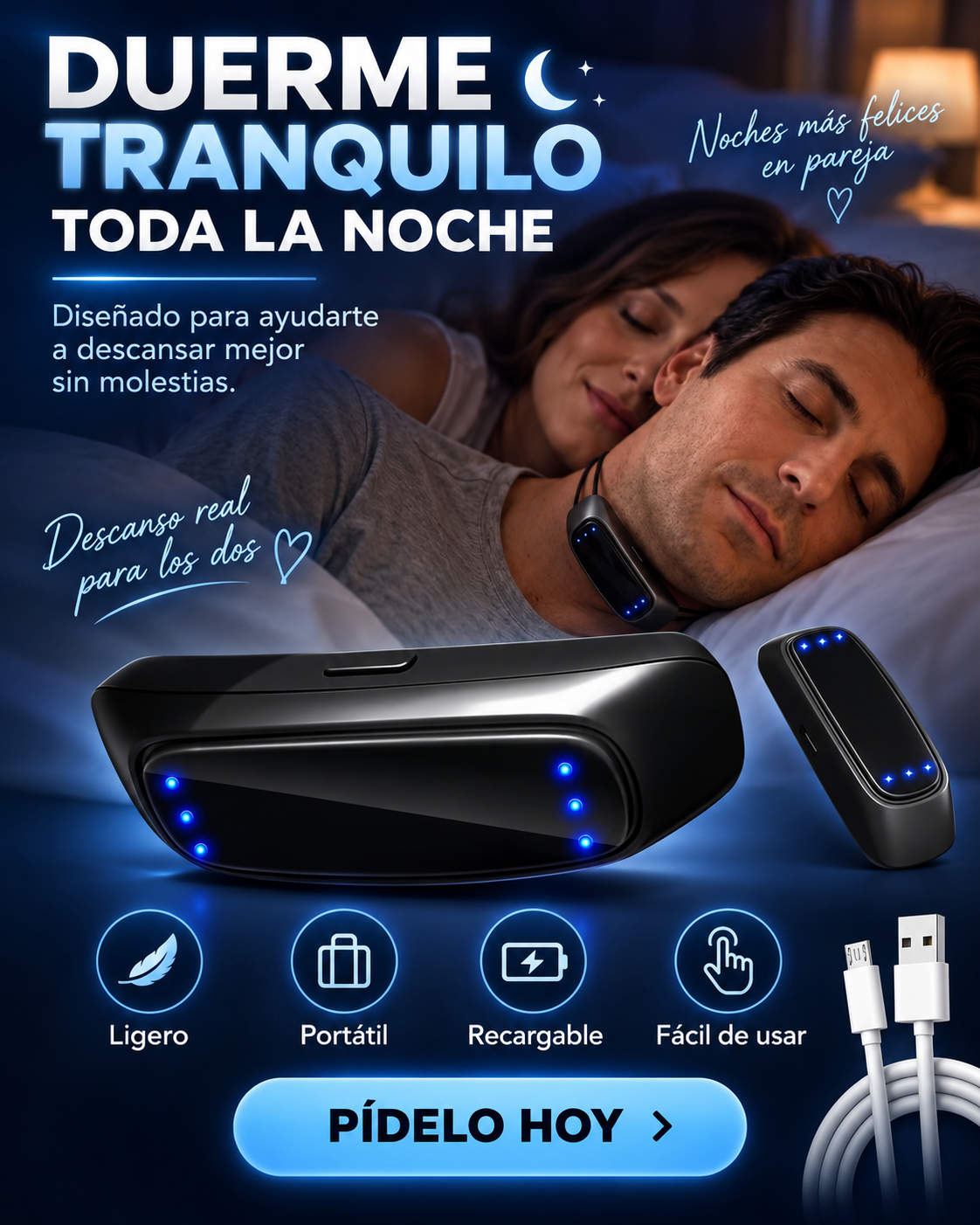Dispositivo Antirronquidos Inteligente
