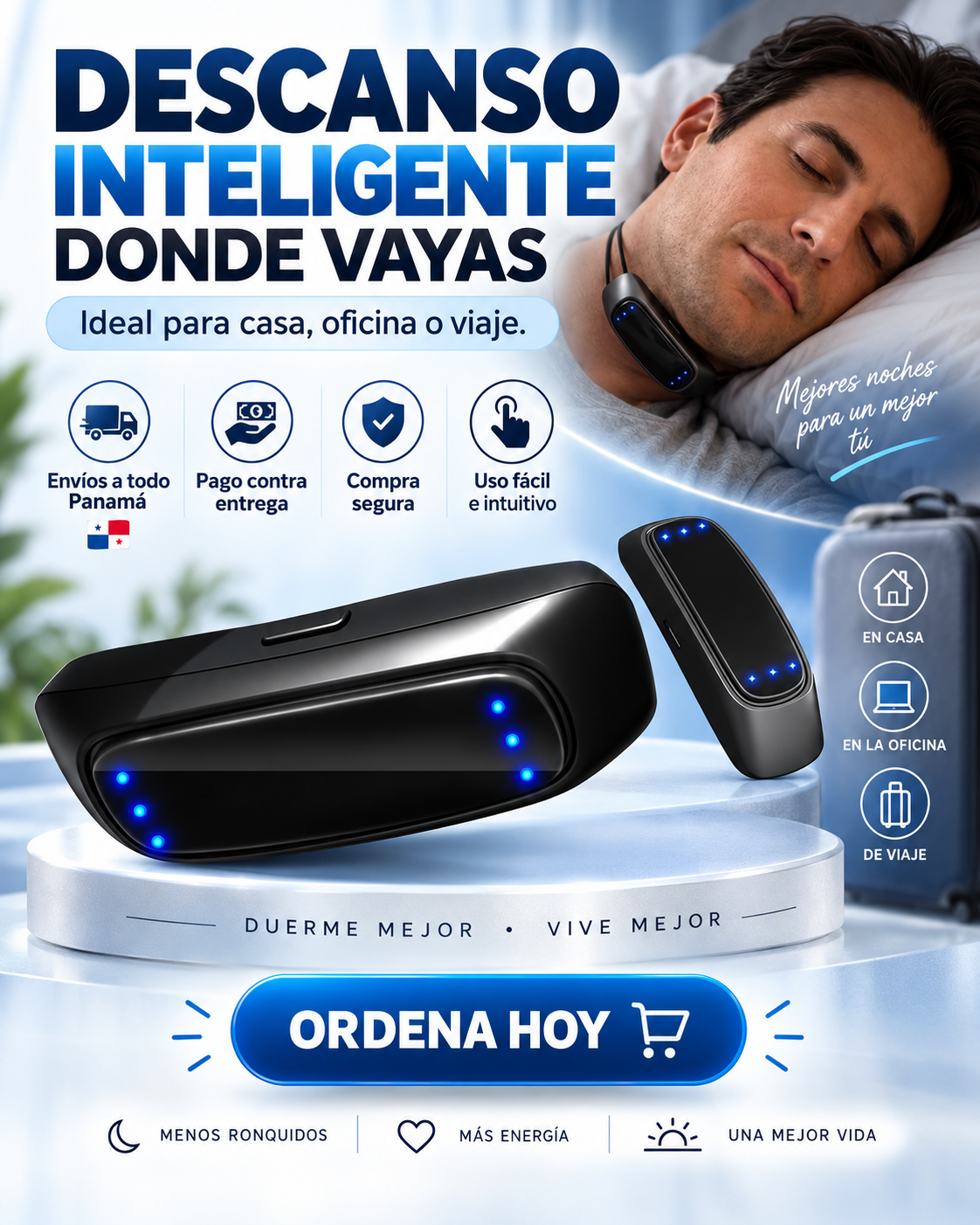 Dispositivo Antirronquidos Inteligente