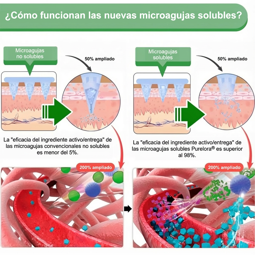 BELLAVORA® Moringa Berberine × NAD Parche 10-en-1 de Nanomicroagujas